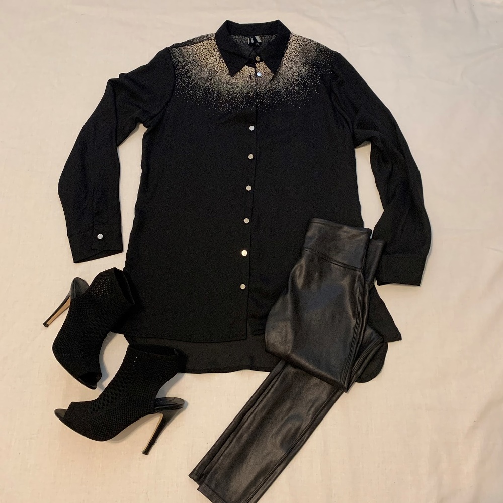 Black Tunic Top